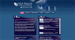 Desktop Screenshot of nuit-nature.fr